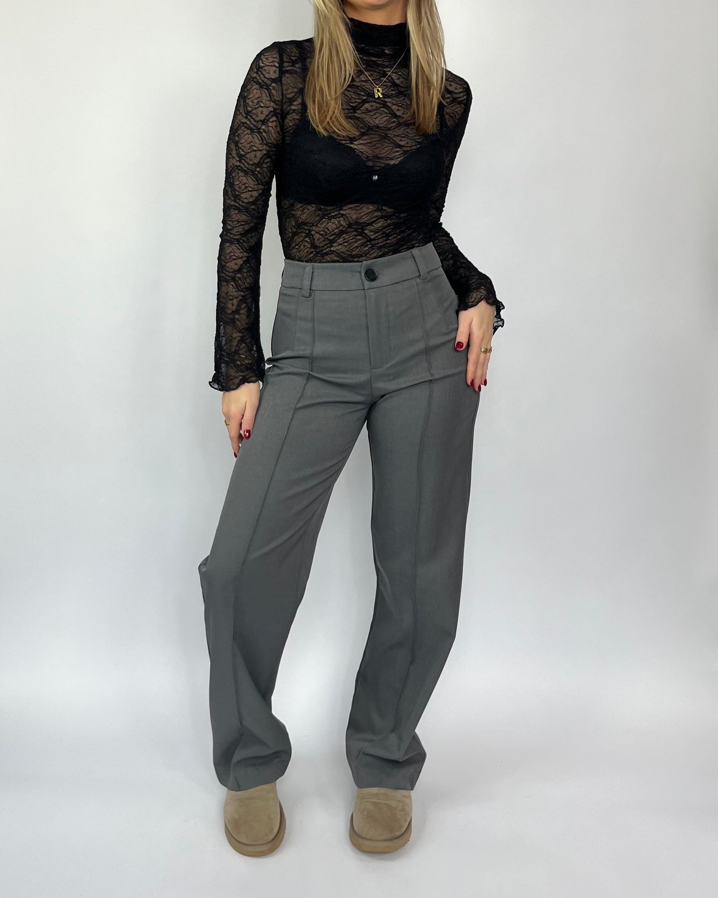 Lotte pantalon grijs