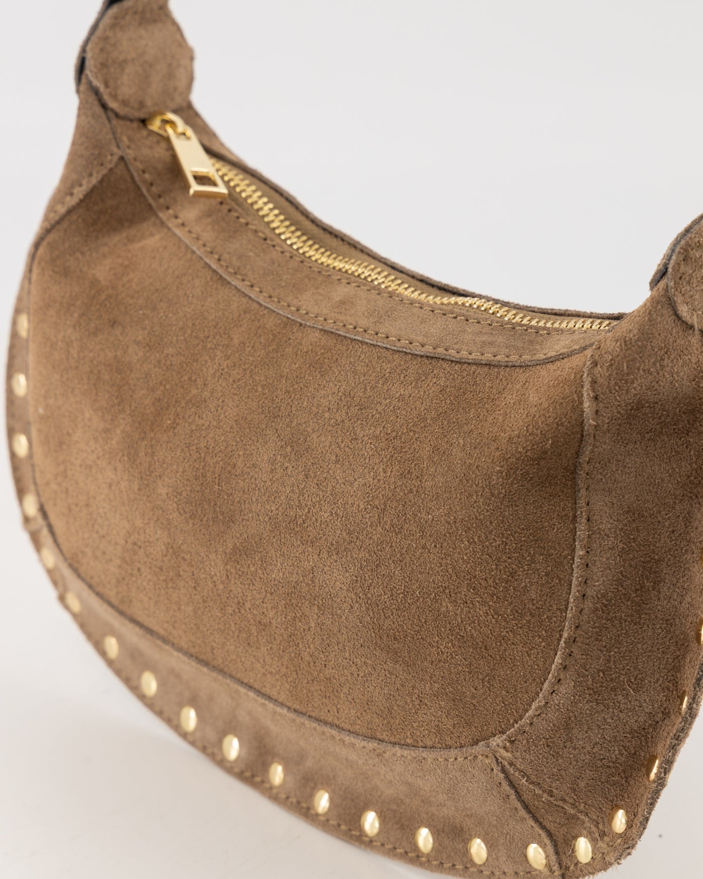 Monica bag suède taupe