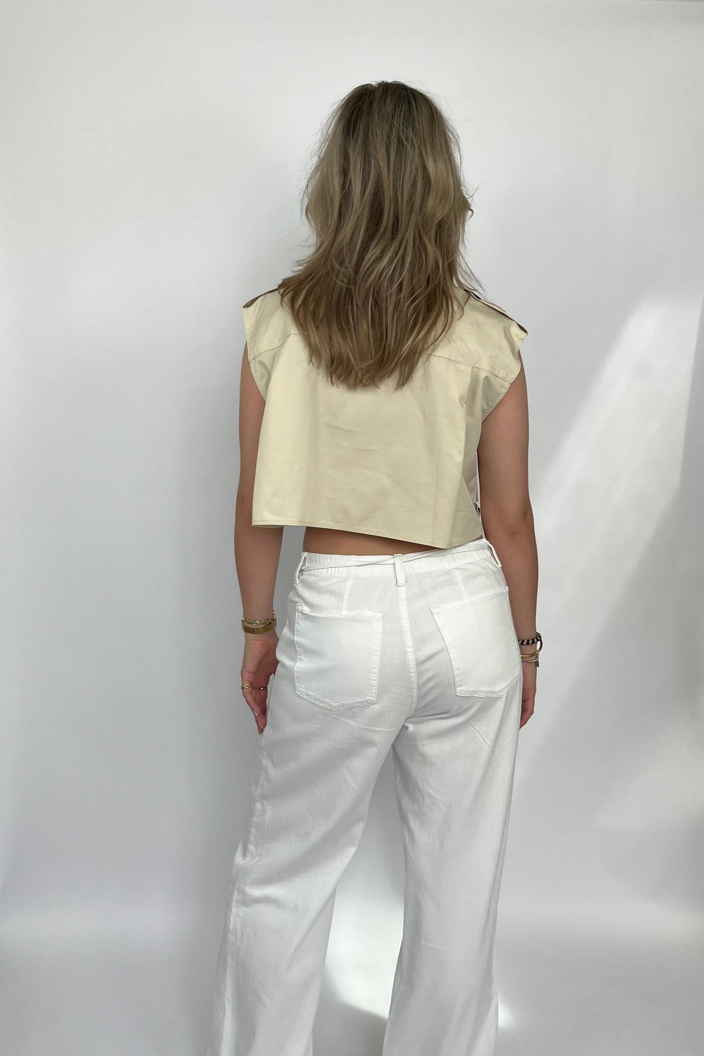 Lau trench top