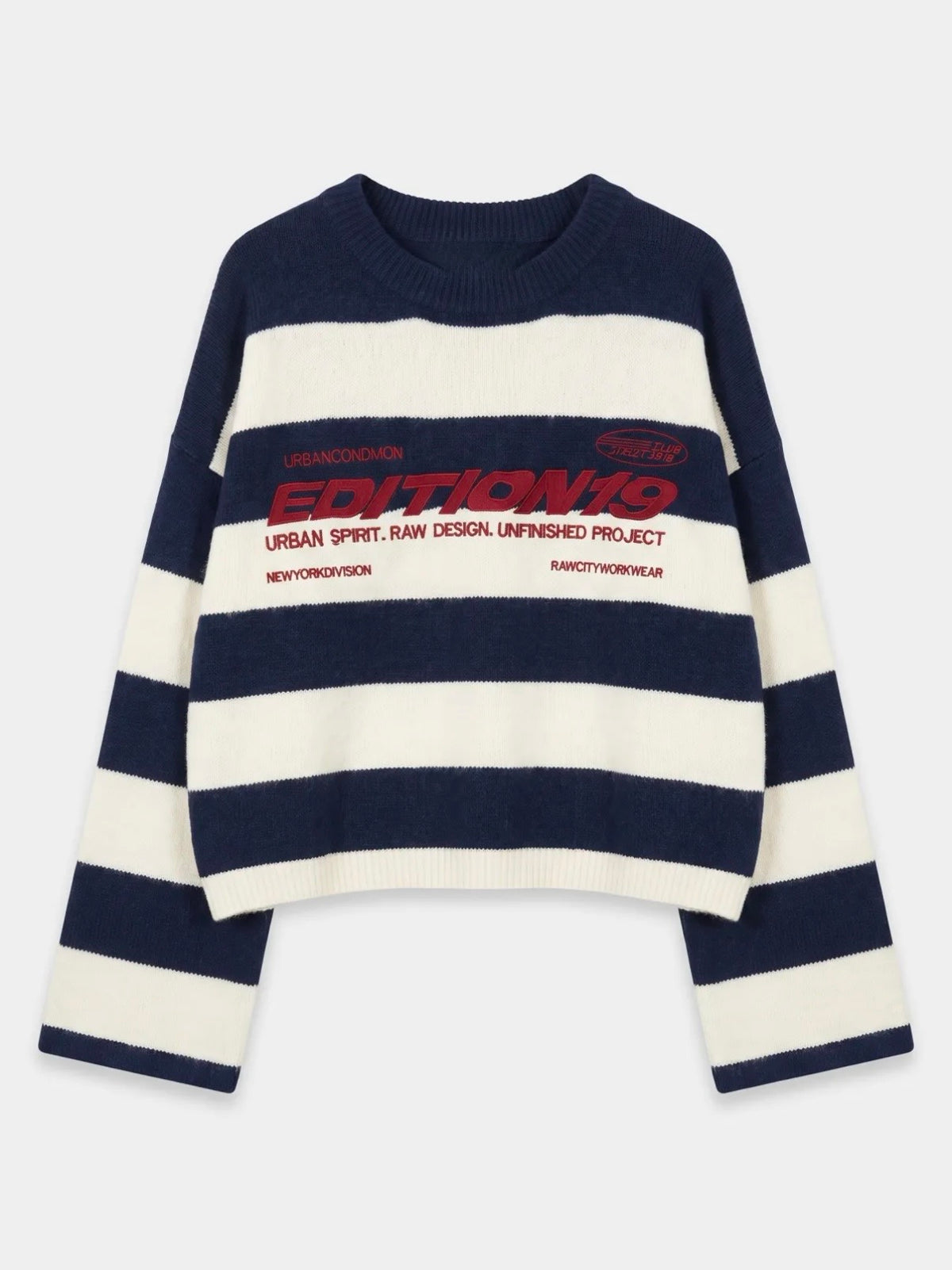 Edition trui navy