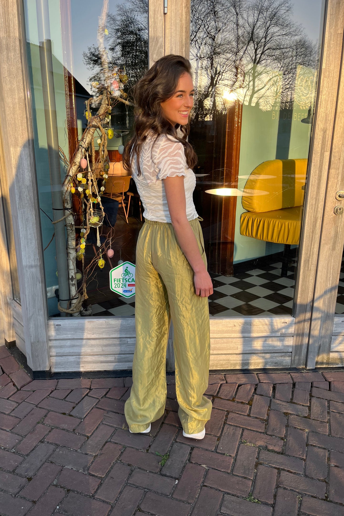 Olivia pantalon groen