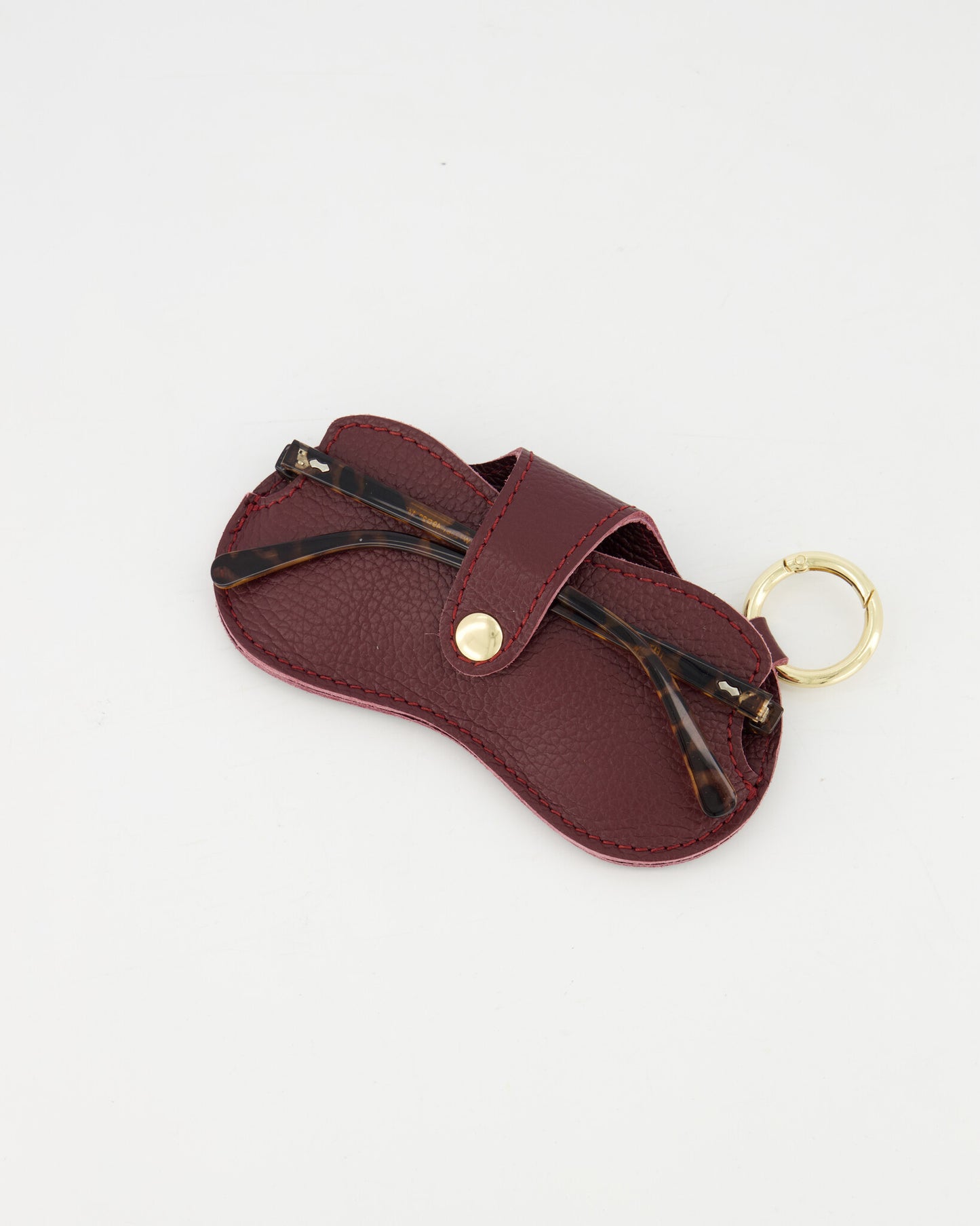 Clip-on zonnebrilhoes bordeaux