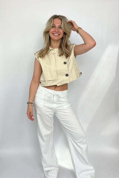Lau trench top