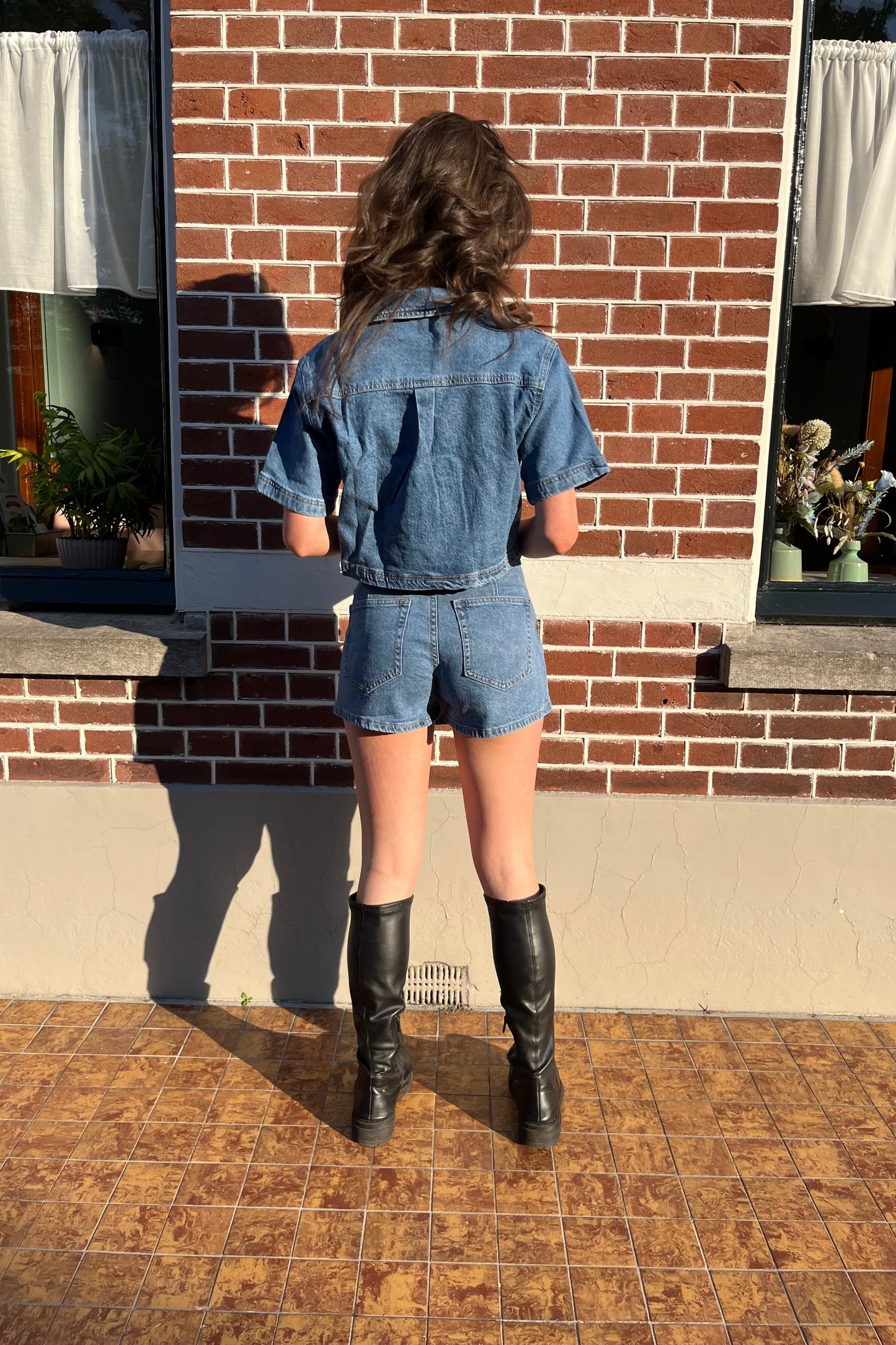 Bo denim skort
