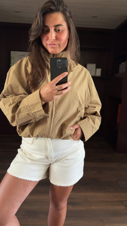 Alky jacket dark coffee