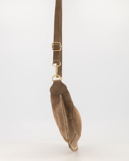 Monica bag suède taupe
