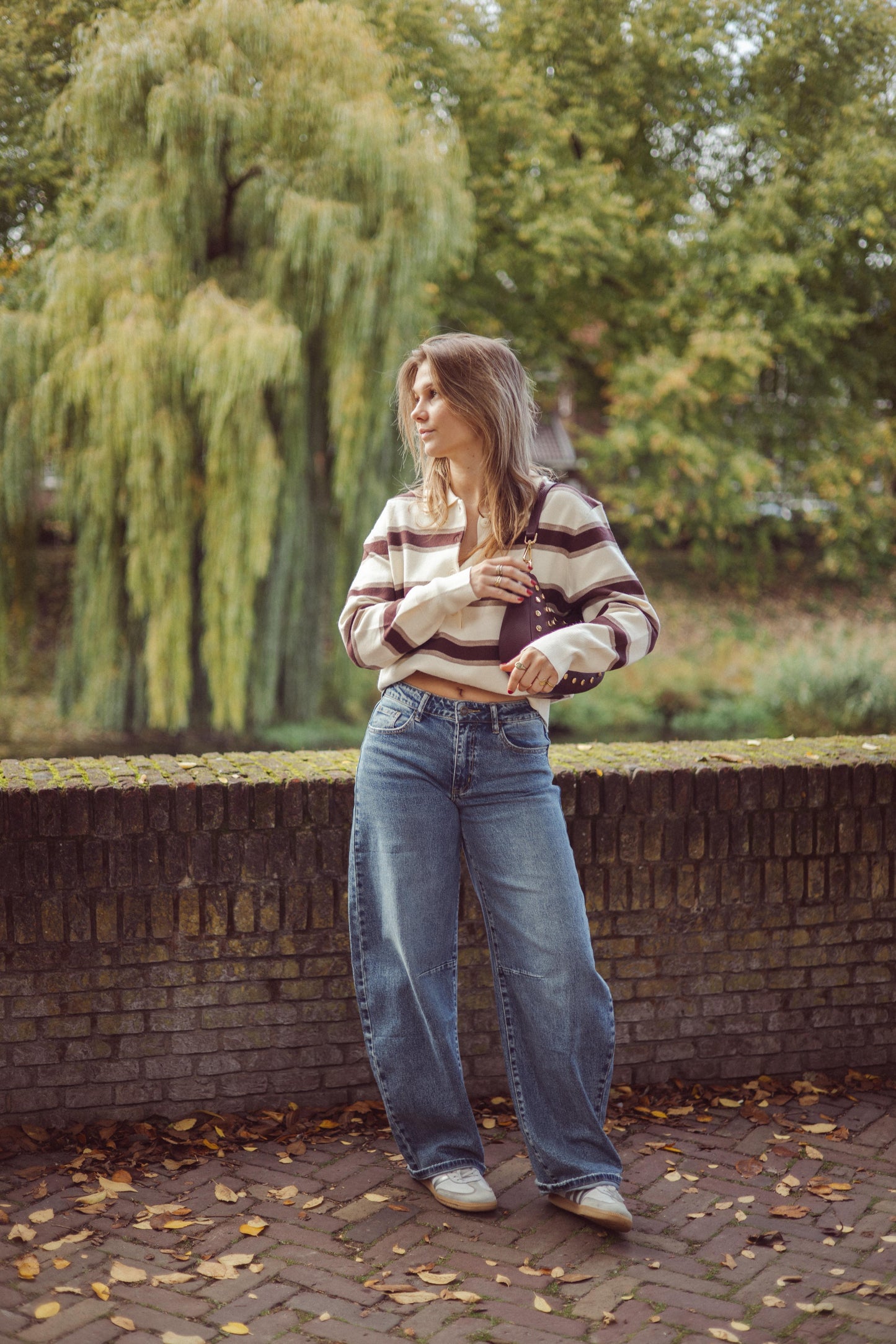 Novi Queen hearts balloon jeans