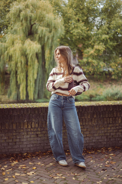 Novi Queen hearts balloon jeans