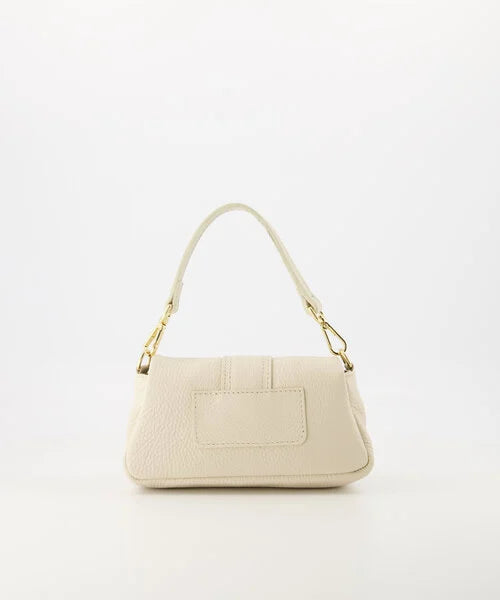 Puffy crossbody beige