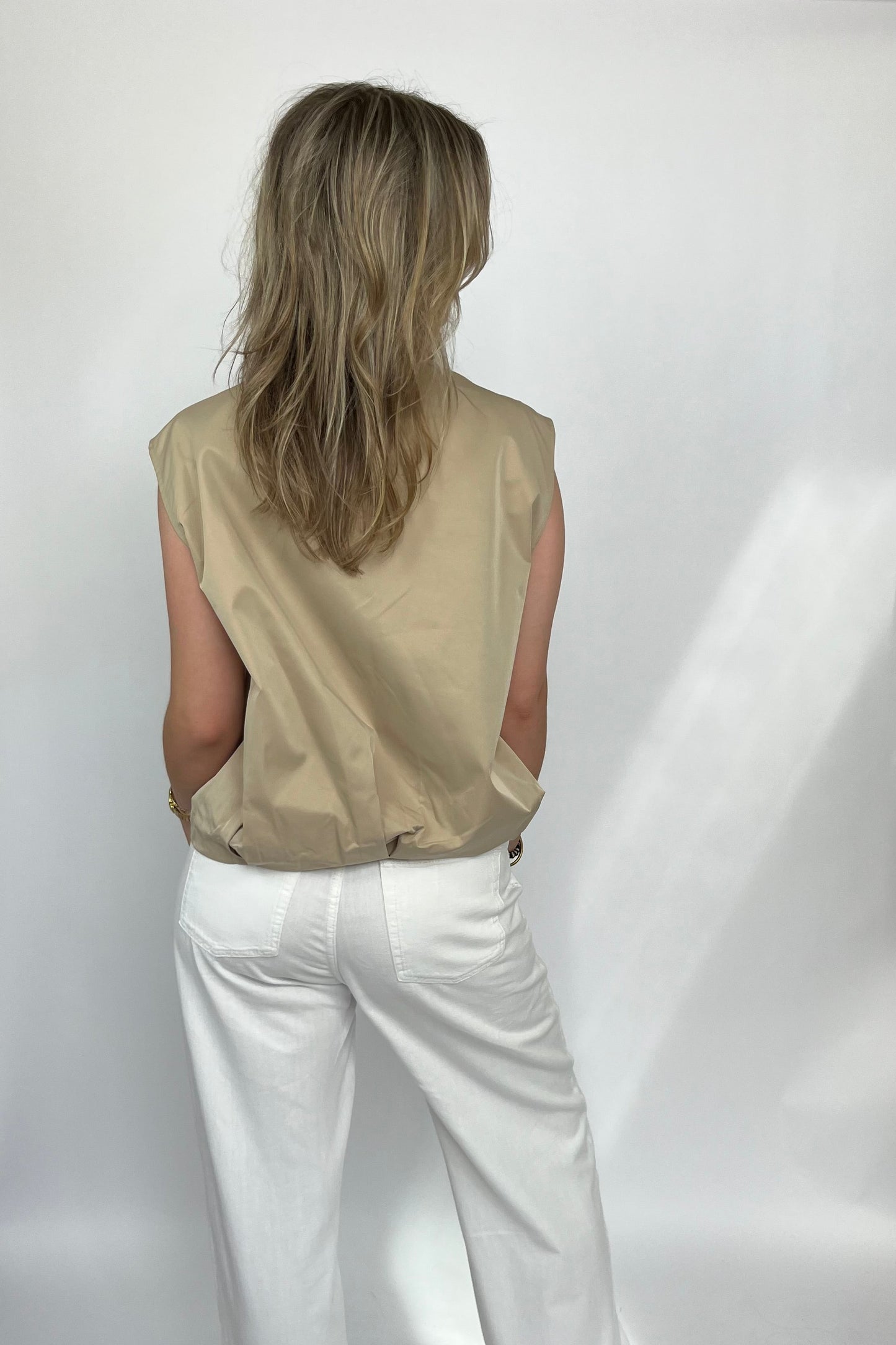 Lova gilet beige