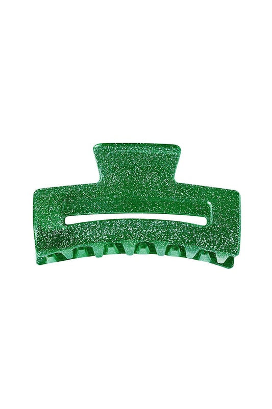 Haarclip glitter groen