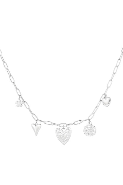 Heartfelt charms ketting