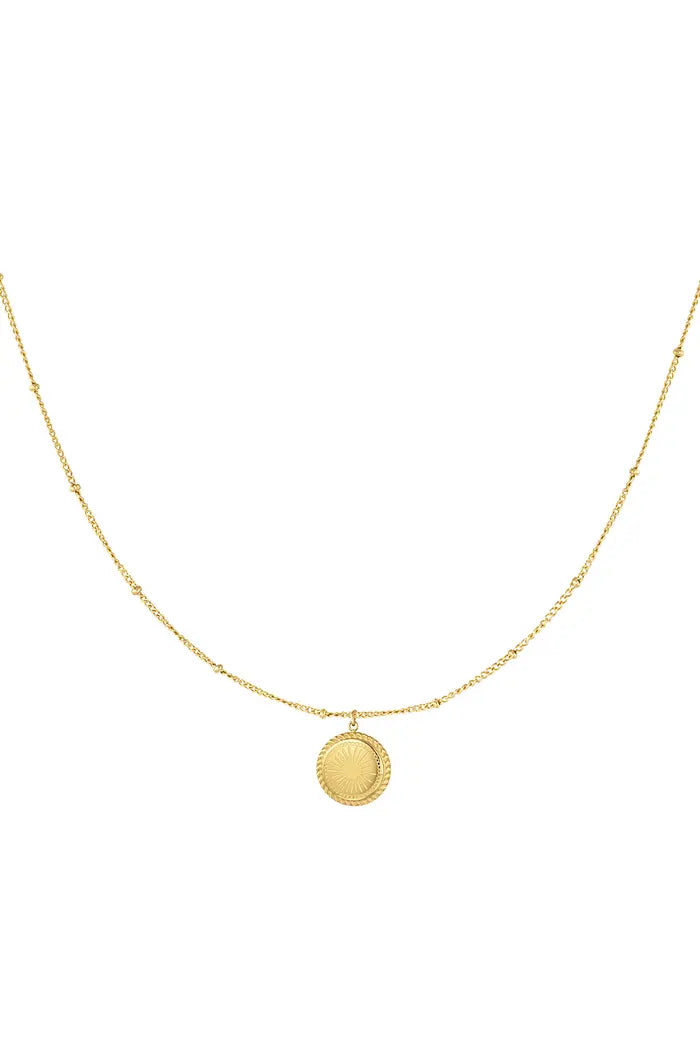 Ketting ronde coin