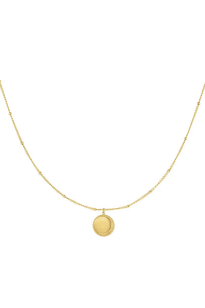 Ketting ronde coin