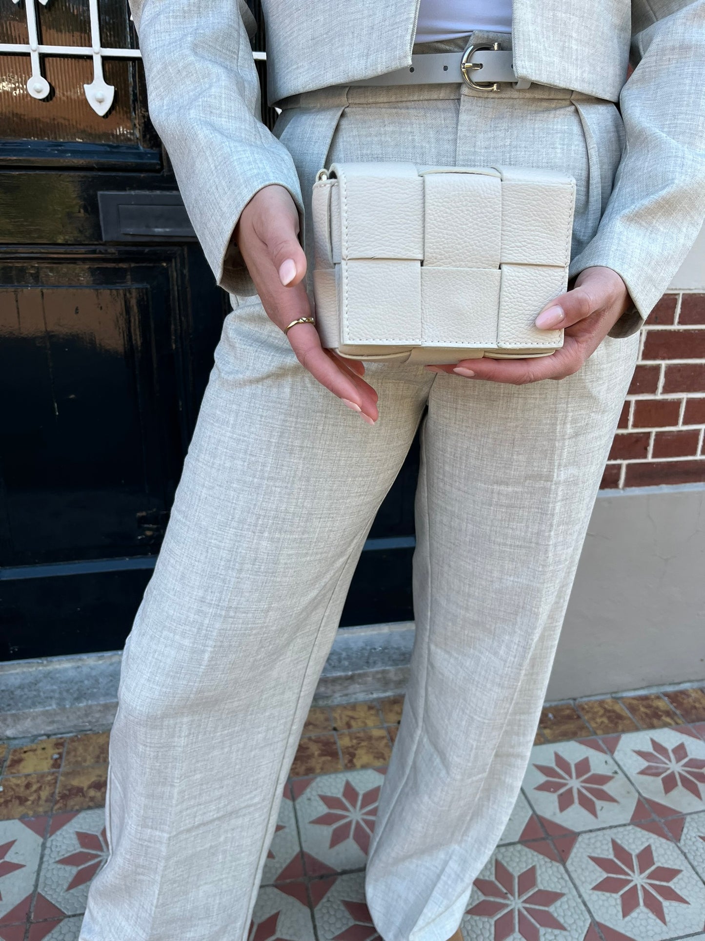 Lina crossbody beige