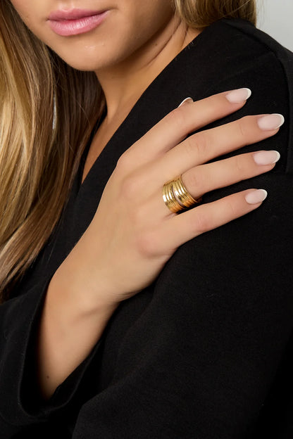 Ring met meerdere lagen