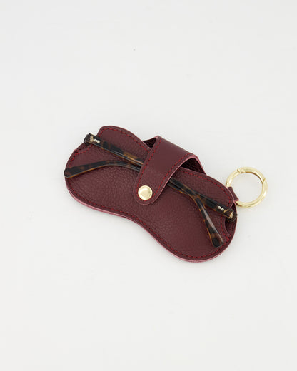 Clip-on zonnebrilhoes bordeaux