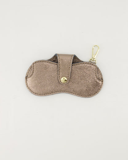 Clip-on zonnebrilhoes brons