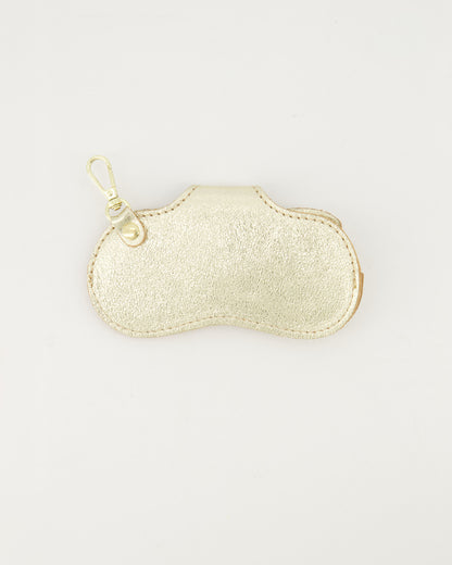 Clip-on zonnebrilhoes goud